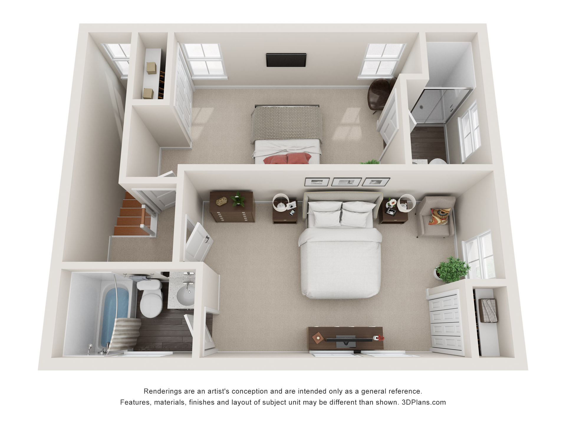 The Columns_Typical Duplex_TH_2FL