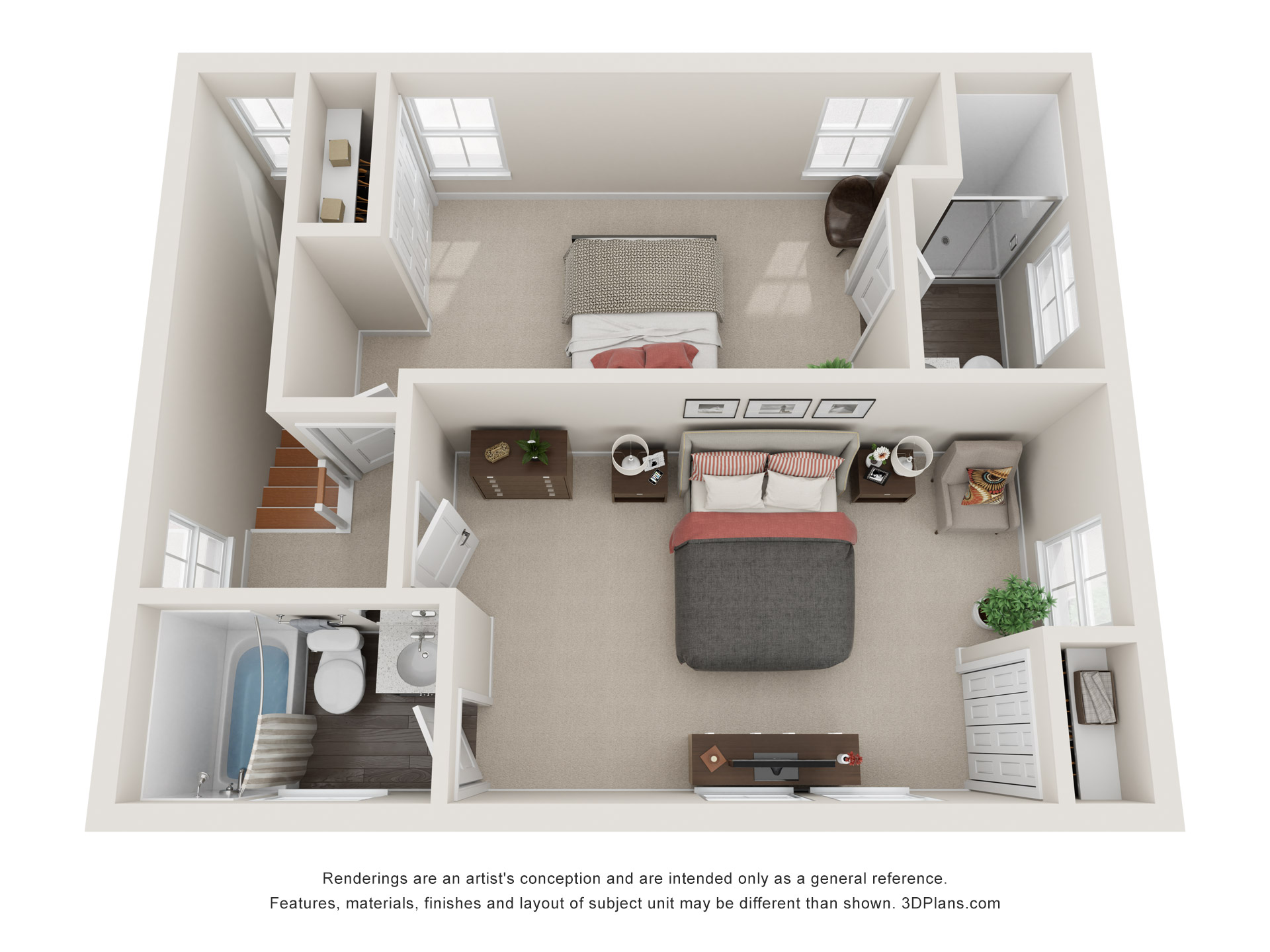 The Columns_Typical Single Family_TH_2FL